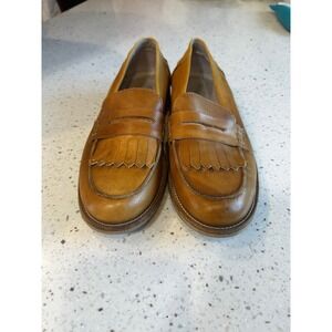 Pratesi Italian Leather Loafers Sz 7.5